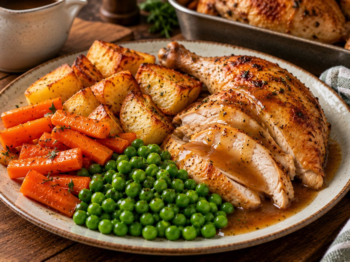 Sunday roast chicken