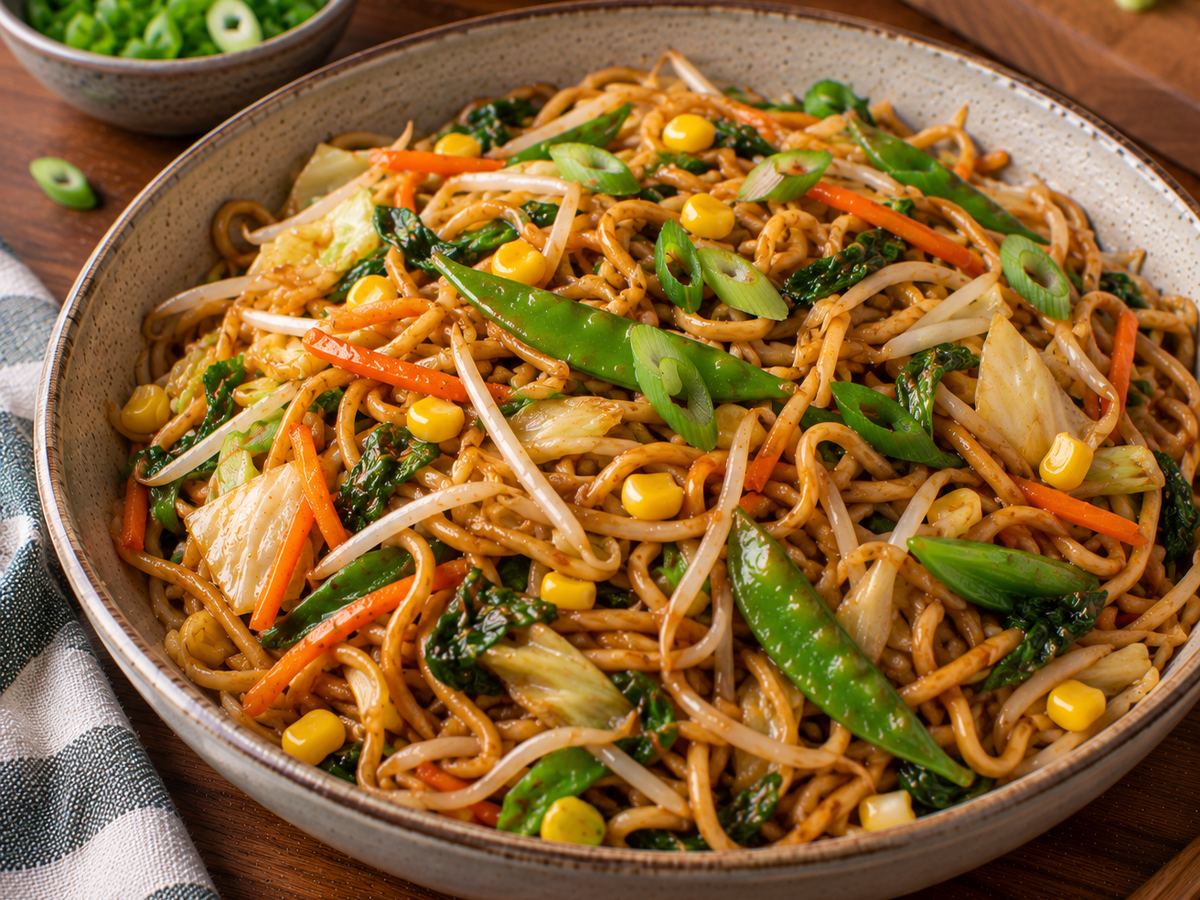 Vegetable chow mein