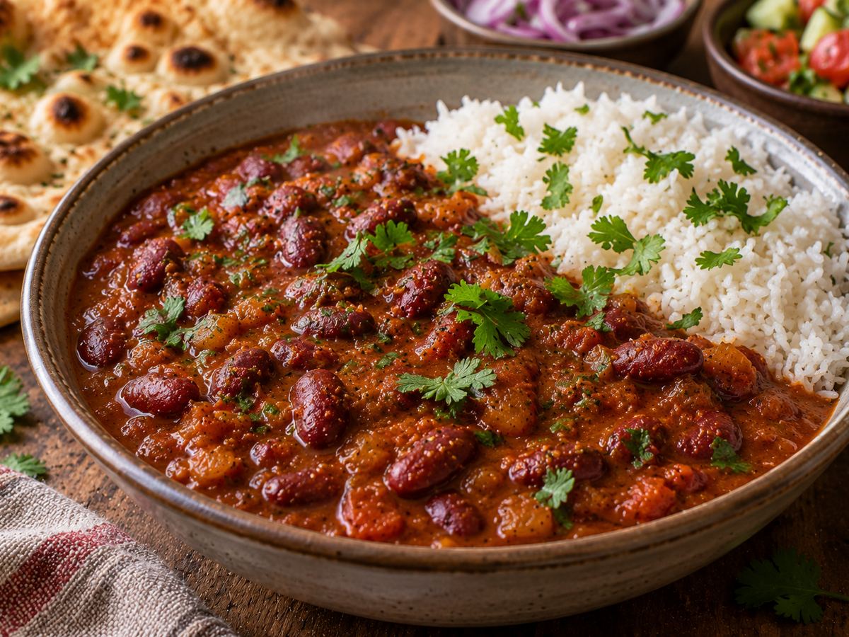 Rajma (kidney bean curry)