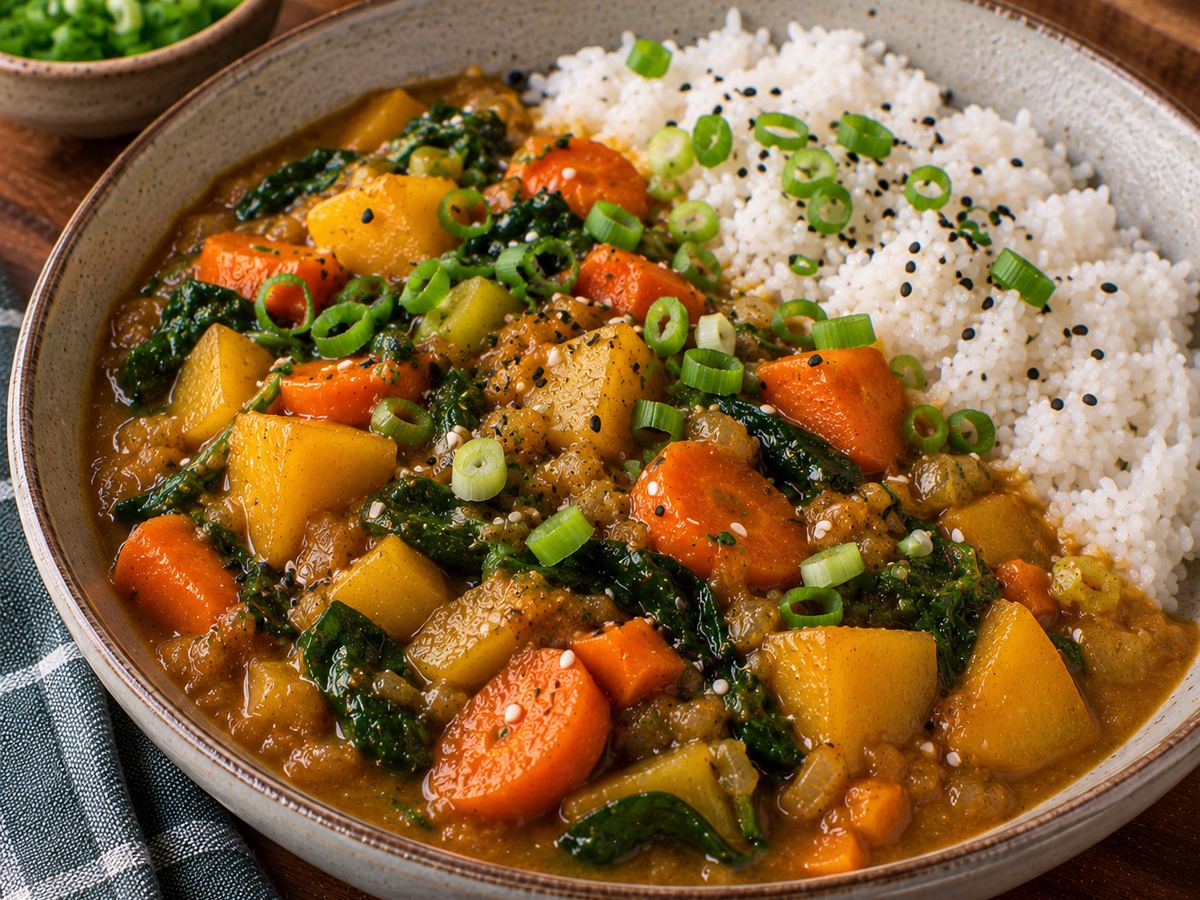Japanese-style vegetable curry